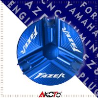 โลโก้ FAZER อลูมิเนียมน้ำมันเครื่องยนต์ปลั๊กสำหรับ Yamaha FZ1 FAZER FZ6 FZ6R FZ8 FAZER FZ750 FZR1000 FZ อุปกรณ์เสริม