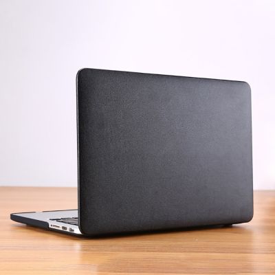 เคสเคสสำหรับ Macbook แล็ปท็อป PU + PC Pro 14ใหม่2021 A2442 Pro 16 Touch Bar Funda สำหรับ Macbook Air 13 Capa M1 2020 Pro 15 12