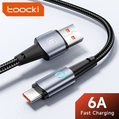 สายสายเคเบิ้ล Type C สำหรับ Huawei USB Toocki 6A,P40ข้อมูล30 66W SCP Samsung ไมโครชาร์จที่รวดเร็ว Xiaomi Poco Oneplus