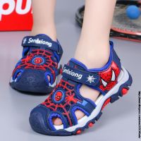 Superhero Summer Boys Sandals Kids Aqua Sport Sandals Soft Non-slip Toddler Infant Shoes Children Outdoor Beach Water Shoes