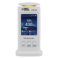 เครื่องมือตรวจสอบเครื่องตรวจจับการเชื่อมต่อ Wi-Fi CO2เครื่องแสดงอุณหภูมิความชื้นเครื่องทดสอบคาร์บอนไดออกไซด์เม็ดอัจฉริยะ