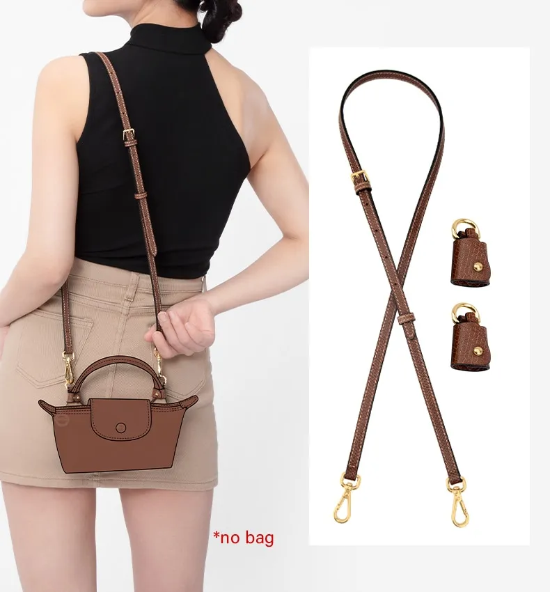 WUTA 2 Pcs Genuine Leather Handbag Bag Strap DIY Replacement Women Shoulder  Strap Luxury Bag Short Handle Accessories for LV - AliExpress