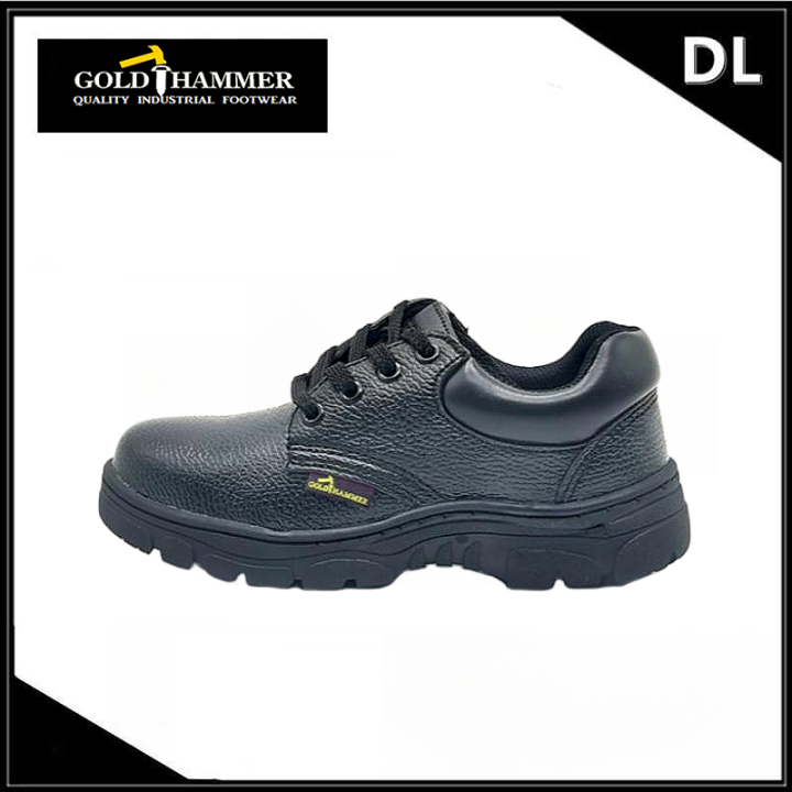 SAFETY SHOES/ BOOTS LOW CUT GOLD HAMMER 523 Lazada