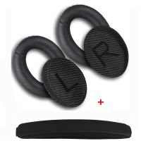 Replacement Ear pads Cushion Earmuffs Earpads with Headband For BOS QC35 for QuietComfort 35 &amp; 35 ii Headphones