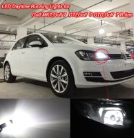 2x Xenon White Error Free PW24W LED Replacement Bulb For Golf MK7 Golf VII rline Golf 7 For Car styling Daytime Running Lights Bulbs  LEDs  HIDs