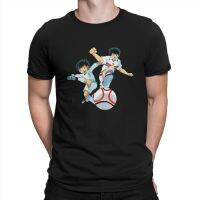 Camiseta de capitán Tsubasa GOAL para hombre, ropa Vintage de algodón 100%, cuello redondo, manga corta, ropa de fiesta