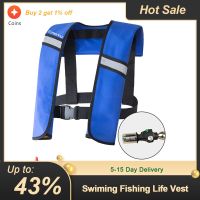 Manual/Automatic Inflatable Life Jacket Professional Swiming Fishing Life Vest Water Sports Children Adult Life Vest for Fishing