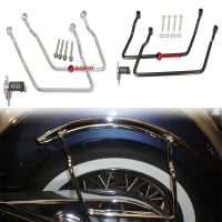 Gudavo Motorcycle Luggage Support Bars Saddlebags Bracket Fit for YAMAHA XVS 1100 DRAGSTAR (V-STAR) CLASSIC 1100 from 1999-2006