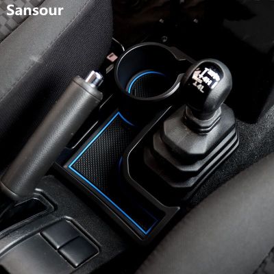 Car Center Console Cup Holder Phone Card Storage Box Gear Shift Tray Organizer for Suzuki jimny 2019 2020 2021-2023 AT/MT Model