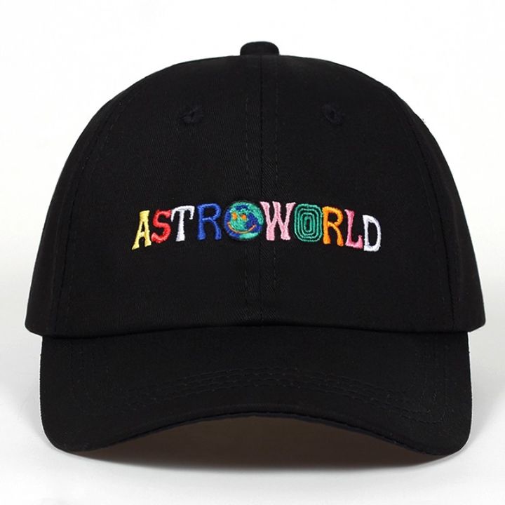 100 Cotton ASTROWORLD Baseball Caps Travis Scott Unisex Astroworld Dad ...