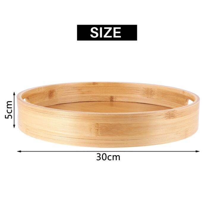 round-serving-bamboo-wooden-tray-for-dinner-trays-tea-bar-breakfast-food-container-handle-storage-tray