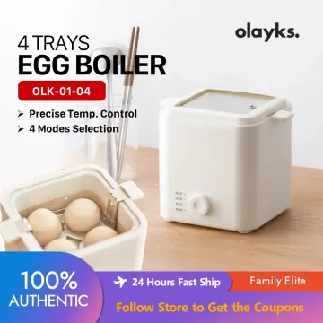 OLAYKS Home Multifunctional Egg Cooker Small Breakfast