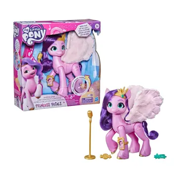 My Little Pony: A New Generation Mega Movie Friends Princess Petals -  8-Inch Pink Pony Figure with Comb, Toy for Kids Ages 3 and Up : :  Toys