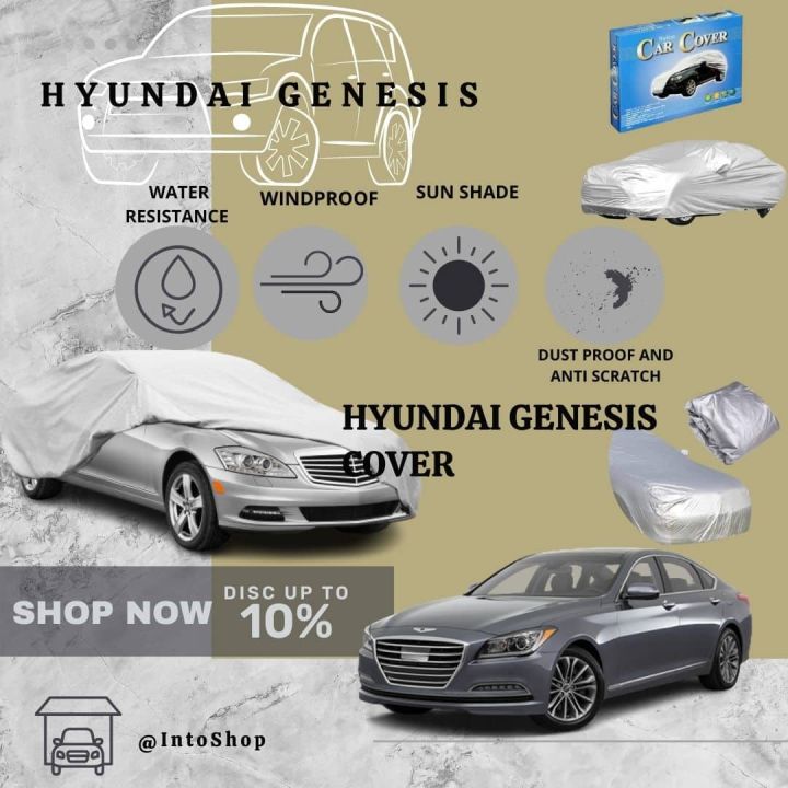 HYUNDAI GENESIS ] Water resistances CAR COVER Nylon for SEDAN