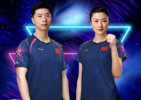 National Team Table Tennis Clothes Sportswear T-shirt Men Women Badminton Sport Jerseys Top Lining 2022