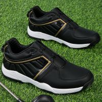 Waterproof mens golf shoes Professional anti slip golf shoes Womens outdoor sports shoes Large 36-48