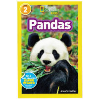 Original English Picture Book National Geographic Kids Level 2: Panda National Geographic grading reading phase II childrens Popular Science Encyclopedia English childrens book