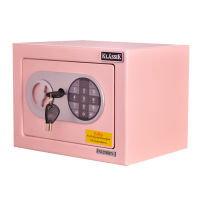 [พิเศษ] KLASSIK Digital Mini Safe Box แบบไม่เจาะรู  ตู้เซฟ กดรหัส มีกุญแจไข ตู้มินิเซฟ ตู้เก็บนาฬิกา ต่างหู แหวน สมุดธนาคาร ยึดติดตู้ได้