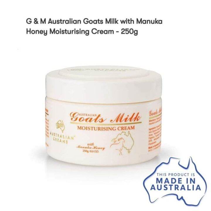Australian Goats Milk Moisturizing Cream Lazada PH
