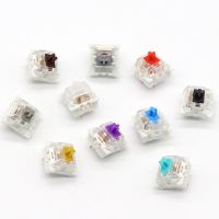 MSAXXZA RGB นำ SMD เกม20ชิ้น3Pin Clicky เชิงเส้นสัมผัสสวิตช์คีย์บอร์ดแบบกลไกหล่อลื่นอุปกรณ์เสริมแป้นพิมพ์สวิตช์กล Lube สวิตช์เงียบ Outemu