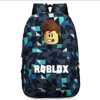 ROBLOX Teenagers Kids Boys Children Student School Laptop backpacks Shoulder