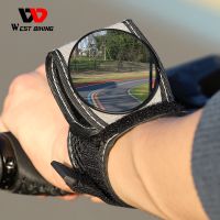 WEST BIKING Portable Bicycle Mirror HD Cycling Handlebars Wrist Mirror Safety Rearview Mirrors MTB Road Bike Rear View Mirror