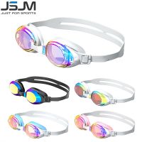 JSJM New Swimming Goggles Adults Anti-fog UV Protection Lens Men Women Professional Silicone Adjustable Swimming Glasses Unisex Goggles