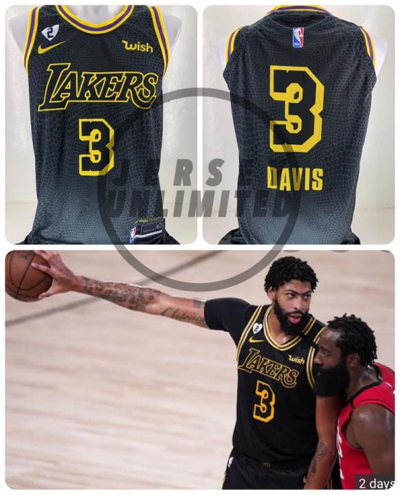 Davis Lakers Mamba City Edition #3 Jersey