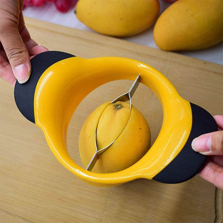 【QNTR】Mango cutter mango divider mango slicer peels cores and shares