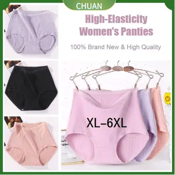 1Pc Womens Cotton Underwear High Waist Postpartum Panties for