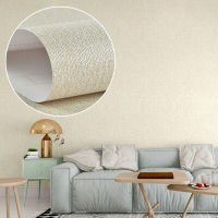 【CW】Textured Fabric Cream Wallpaper Faux Grasscloth Beige Peel And Stick Self-Adhesive Waterproof Sticker Cabinets Counter Top Liner