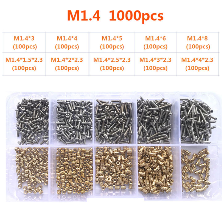 m1-4-m1-6-m2-m2-5-m3-m4-ทองเหลือง-hot-melt-ใส่อ่อนนุชและชุดสกรูสแตนเลส-304-ด้าย-knurled-embedment-copper-nut-สำหรับ-3d-shop5798325