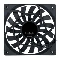 Mute 120mm 12cm PWM Cooling Fan Slim 12mm,New 120X120X12mm DC 12V 0.25A 1400RPM Computer PC Case Chassis Cooler Quiet