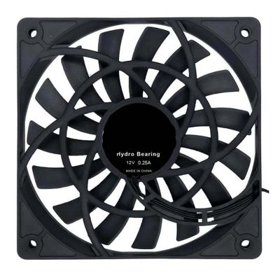 Mute 120mm 12cm PWM Cooling Fan Slim 12mm,New 120X120X12mm DC 12V 0.25A 1400RPM Computer PC Case Chassis Cooler Quiet