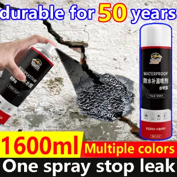 500ml Leak Proof Spray, Leakage Seal Spray, Water Leakage Spray, Bathroom  Fast Fix Leak Seal Spray, Rapid Stop Leaking Water Proof Spray Black