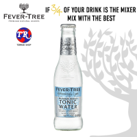 Fever Tree LIGHT Premium Indian Tonic Water ฟีเวอร์ทรี ไลท์ พรีเมี่ยม อินเดี่ยน โทนิค วอเทอร์ เครื่องดื่มอัดก๊าซ 200มล. สูตร แคลอรี่ต่ำ