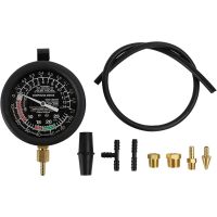 Car Vacuum and Fuel Pump Tester Gauge Kit – Fuel Pump Pressure Vacuum Carburetor Intake Manifold Vacuum Test