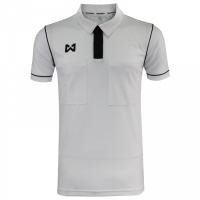 WARRIX SPORT เสื้อกรรมการ WA-17FT60M-WA (สีขาว-ดำ)