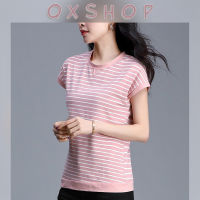 QXshop?เสื้อยืดลายทางใส่แล้วแจ่มว้าวม๊าก ขอนำเหนอ ราคาก็คือกู๊ด สบายกระเป๋าสุด☁️ อยากดูดีต้องมีติดตู้✨