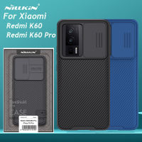 NILLKIN CamShield โปรเคสสำหรับ Xiaomi Redmi K60 Pro ปลอก Redmi เคสโทรศัพท์ K60กล้องเลื่อนป้องกันความเป็นส่วนตัวฝาหลังเคส