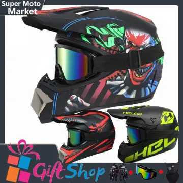 LVS motocross helmet professional mountain bike downhill DH capacete ATV  ATV casco full face cross helmet