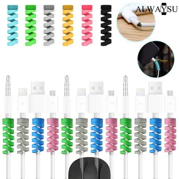 Earphone Cable Protector For iphone earphones Wire organizer Earpods Cord  Protector Protective Case Colors Bobbin Winder