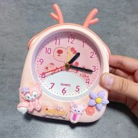 Students/Fast delivery of the Original cartoon alarm clock alarm to get up for children artifact male girl dormitory desktop mute clock