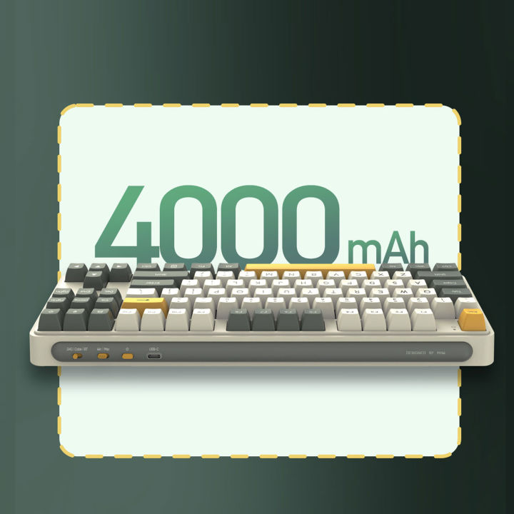 xiaomi-miiiw-keyboard-art-z870-pro-wireless-mechanical-keyboard-ภาษาไทย-รับประกัน-1-ปี-สินค้าพร้อมส่ง