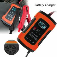 ZZOOI 12V6A Motorcycle Car Battery Charger All Intelligent Universal Repair Type Lead Acid Storage Charger Battery Charging Units