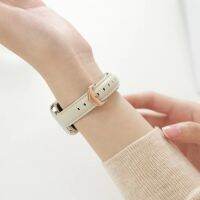 ♚❧ Genuine Leather Slim Wristband 49mm Ultra for iwatch 41mm 40/44mm 6SE7 8 Strap for Apple Watch Band 5 4 3 2 1 38/42mm 45 Correa