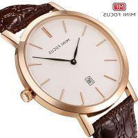 ---Fashion mens watch238814✲∏ The MINI FOCUS fox watch mens watch contracted tide watchMF0108G quartz watch