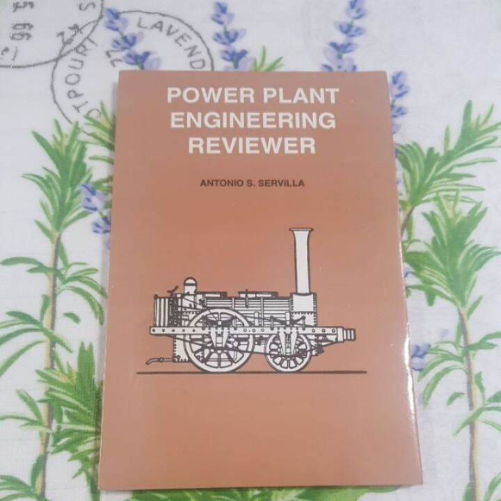 Power Plant Reviewer By Servilla Lazada PH