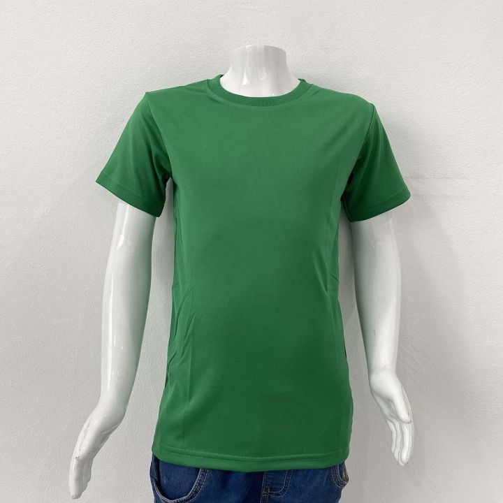 เสื้อกีฬาสีเขียวเข้ม-sports-tshirt-เนื้อเรียบ-ผ้าmicro-นุ่ม-เนียน-เรียบ-สวมใส่สบาย-ซักง่ายแห้งไว-สวมใส่ได้ยาวนาน-ไม่อับชื้น-เนื้อผ้าดี