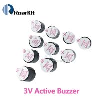 (Speedy electronic)10Pcs 3V Active Buzzer แม่เหล็ก Beep Tone Alarm Ringer 12มม. MINI Active Piezo Buzzers Fit สำหรับ Arduino Diy Electro